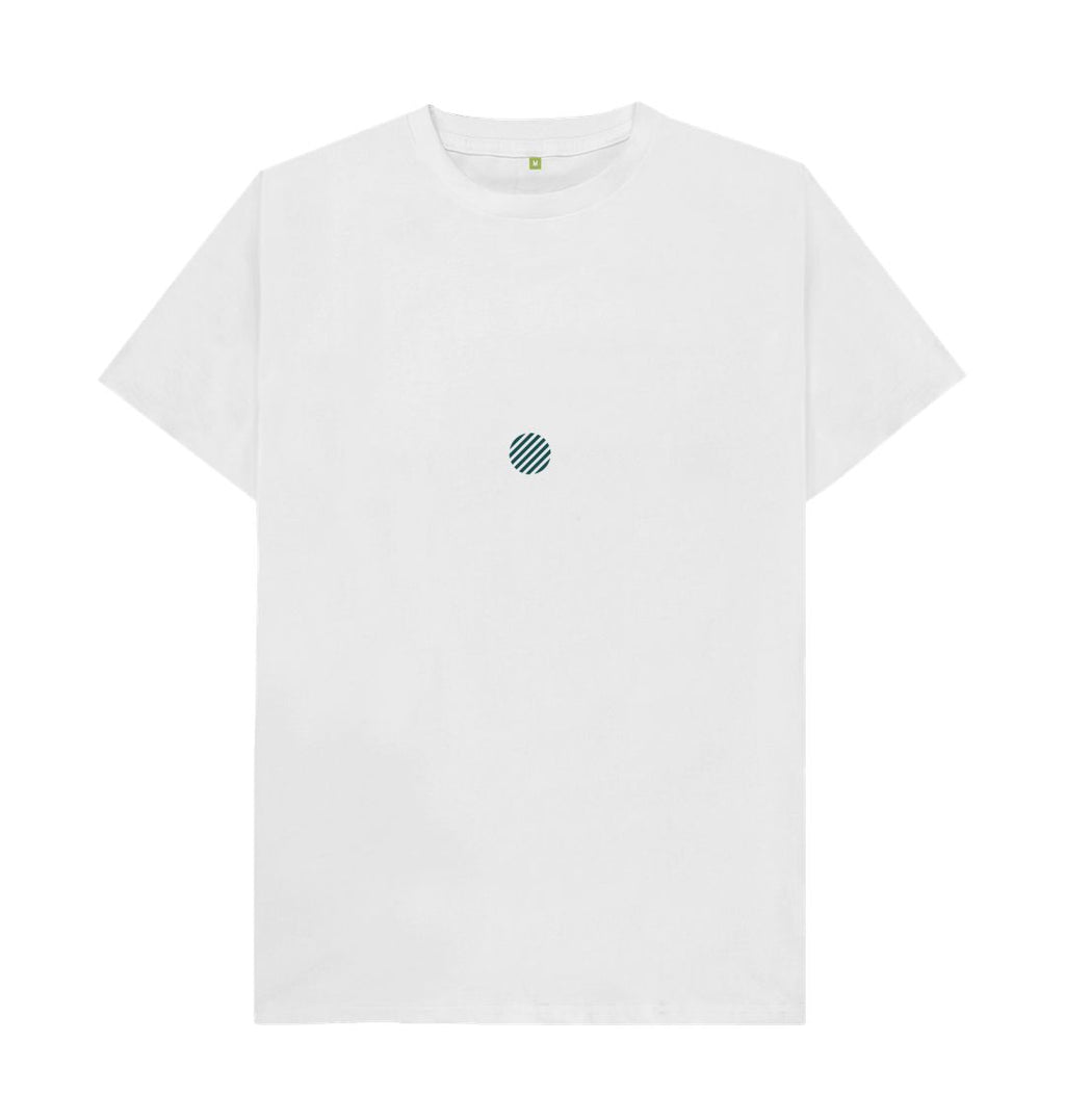 White The Teal Logo T-Shirt