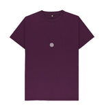 Purple The White Logo T-Shirt
