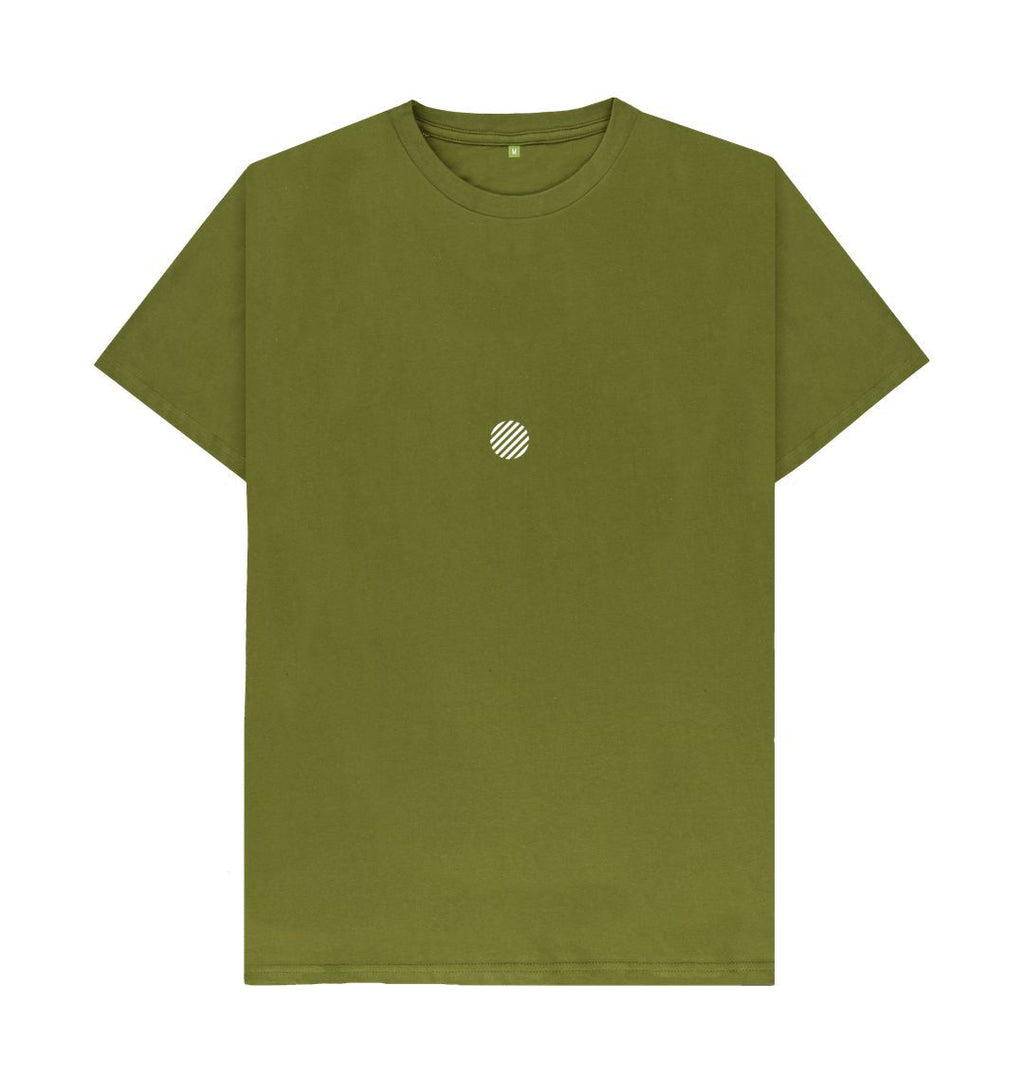 Moss Green The White Logo T-Shirt