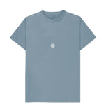Stone Blue The White Logo T-Shirt